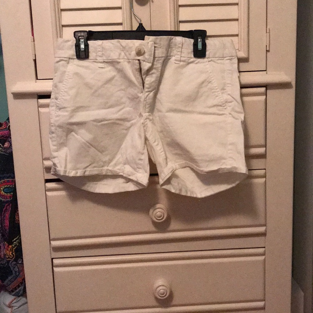 White Shorts
